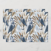 ヘロン 招待状 (正面/裏面)