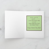 ヘロンAT POND/HAPPY FATHER'S DAYカード サンキューカード (内部)