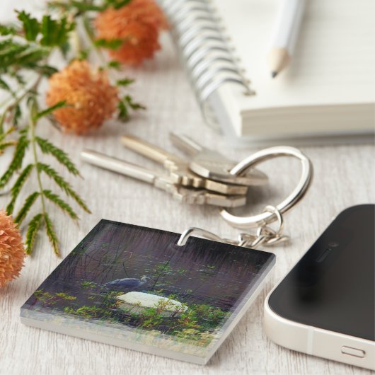 ヘロンP9687 キーホルダー (正面右)