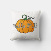 ヘローパンプキン秋パンプキンハロー秋 クッション (正面)