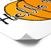 ヘローパンプキン秋パンプキンハロー秋 ポスター (角)