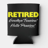 ヘロー退職したペンション（暗） 缶クーラー (正面)