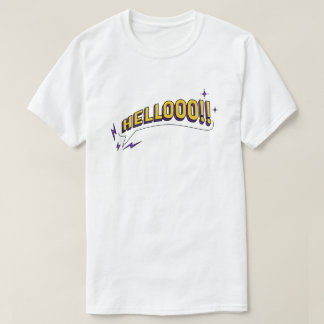ヘロー!!Tシャツ – 白 Tシャツ