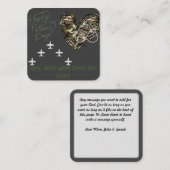 ヘロ実在ス衣服迷彩柄ではなくケープファーザーズのデイカード ノートカード (正面/裏面)