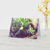 ヘンアンドチックス工場 カード (黄色い花)