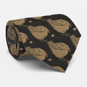 ヘンスクウェア動物イラストレーションネクタイ ネクタイ (ロール)