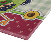 ヘンズアンドルースター素朴デザイン カッティングボード (角)