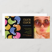 ヘンズナイトバチェロレッテイベントフォト招待状 (正面/裏面)