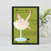 ヘンズナイトバチェロレッテ招待状 招待状 (スタンド正面)