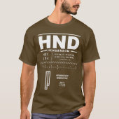 ヘンダーソンエグゼクティブエアポートHND Tシャツ (正面)