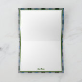 ヘンダーソンタータンチェックフォーデル城写真 カード (内部)