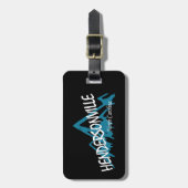 ヘンダーソンビルノースカロライナ山脈 ラゲッジタグ (正面縦)