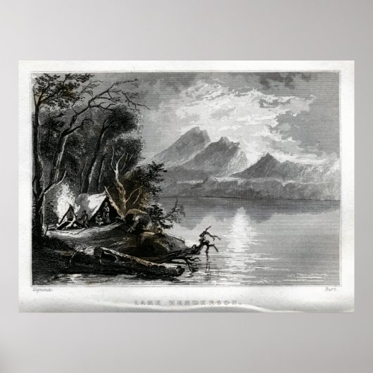 ヘンダーソン湖 ポスター (正面)