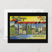 ヘンダーソン・ケンタッキー氏のご挨拶 ポストカード (正面/裏面)