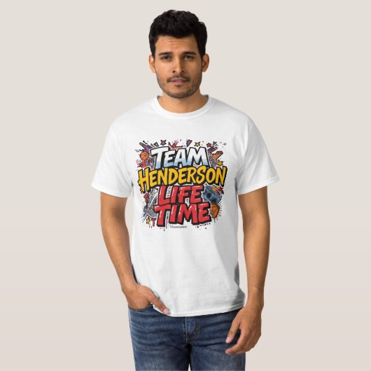 ヘンダーソン チーム Tシャツ (正面フル)