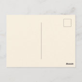 ヘンダーソンVILLE ノースカロライナ州 ご挨拶 ポストカード (裏面)