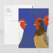 ヘンチフランスの ポストカード (正面/裏面)