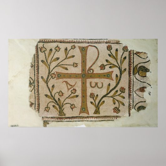 ヘンチール・アリ大聖堂よりスベイトラ十字架 ポスター (正面)