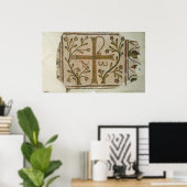 ヘンチール・アリ大聖堂よりスベイトラ十字架 ポスター (ホームオフィス)