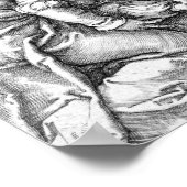 ヘンドリック運・ゴルツィウス十字架 ポスター (角)