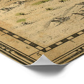 ヘンドリック・ホンジウスによるベネズエラの地図（1630年） ポスター (角)