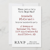 ヘンナイトバチェロレッテ招待状 招待状 (裏面)