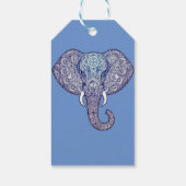 ヘンナエレファントアート ギフトタグ (裏面)