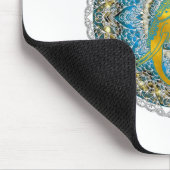 ヘンナエレファントマンダラガネシャマインドフルギフト マウスパッド (コーナー)