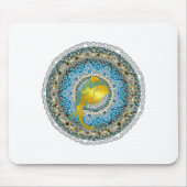 ヘンナエレファントマンダラガネシャマインドフルギフト マウスパッド (正面)