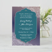 ヘンナスタイルジュエルウェディングパーティーアラビアンナイツ 招待状 (スタンド正面)