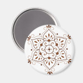 ヘンナタトゥーマンダラ マグネット (正面/裏面)