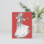 ヘンナトライバルベリーダンサー ポストカード (スタンド正面)