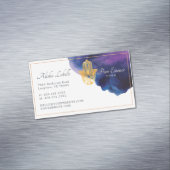 ヘンナハムザウェルネスホリスティック装飾手 マグネット名刺 (インサイチュ)