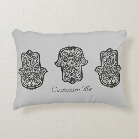 ヘンナハンドオブハムザ(オリジナル) アクセントクッション (正面)