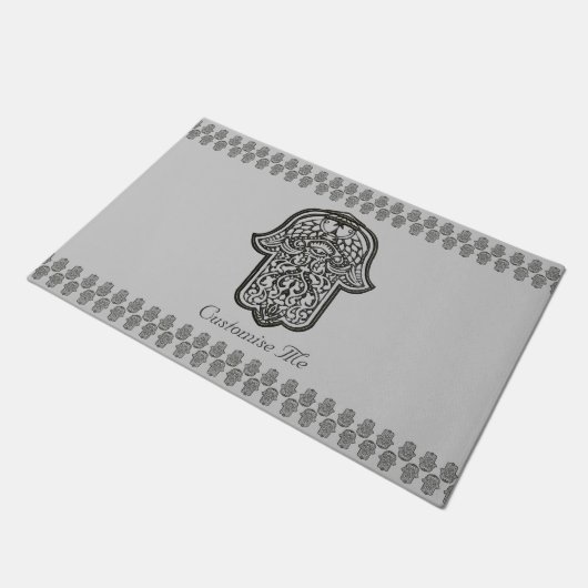 ヘンナハンドオブハムザ(オリジナル) ドアマット (アングル)