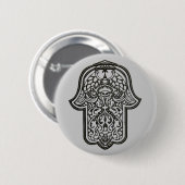 ヘンナハンドオブハムザ(オリジナル) 缶バッジ (正面&裏面)