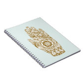 ヘンナハンドロータス ノートブック (右側)