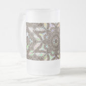 ヘンナフェニックスオリジナルアートマンダララガーゲージケース フロストグラスビールジョッキ (正面左)