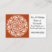 ヘンナマンダラ 名刺 (正面)