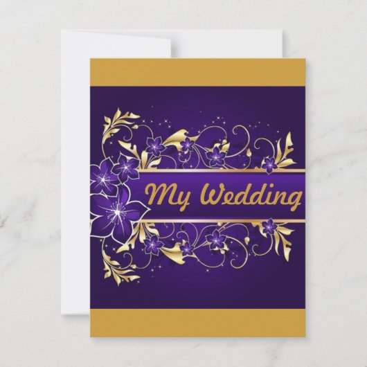 ヘンナメーンディイベント用招待状 招待状 (正面)