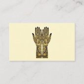 ヘンナメーンディハンズデザイン ロイヤリティカード (裏面)