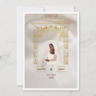 ヘンナ結婚ー 招待状