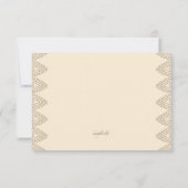 ヘンナ返信カード 招待状 (裏面)