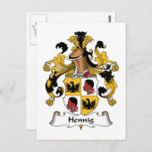 ヘンニグ家紋 ポストカード (正面/裏面)