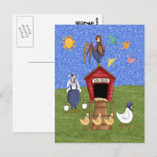 ヘンハウス ポストカード (正面/裏面)