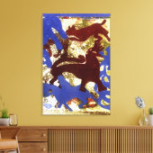 ヘンパーティー キャンバスプリント (インサイチュ (リビング))