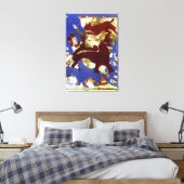 ヘンパーティー キャンバスプリント (インサイチュ (寝室))