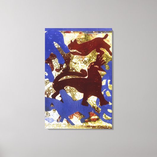 ヘンパーティー キャンバスプリント (正面)