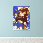 ヘンパーティー キャンバスプリント (インサイチュ (ウッドフロア))