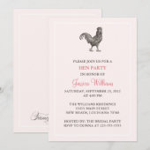 ヘンパーティー 招待状 (正面/裏面)